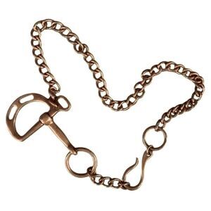 Ralph Lauren Collection * Fall 2006 Runway Brass Link Horsebit Belt